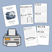 Load image into Gallery viewer, Dig Deeper Daily Past Edition Journals - Blessed Be Boutique