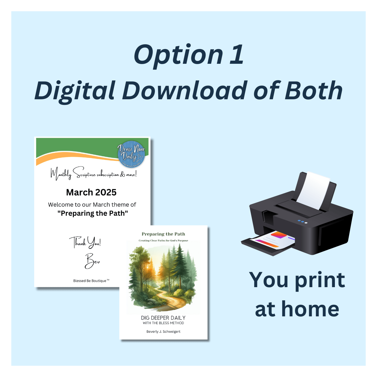 Draw Near Daily and Dig Deeper Daily Combined Subscription - Blessed Be Boutique