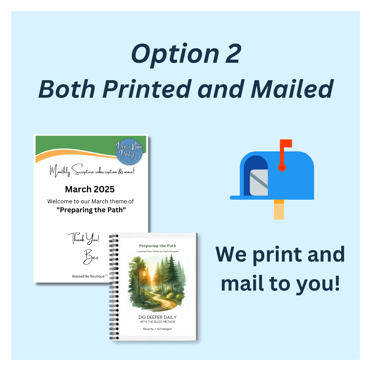 Draw Near Daily and Dig Deeper Daily Combined Subscription - Blessed Be Boutique