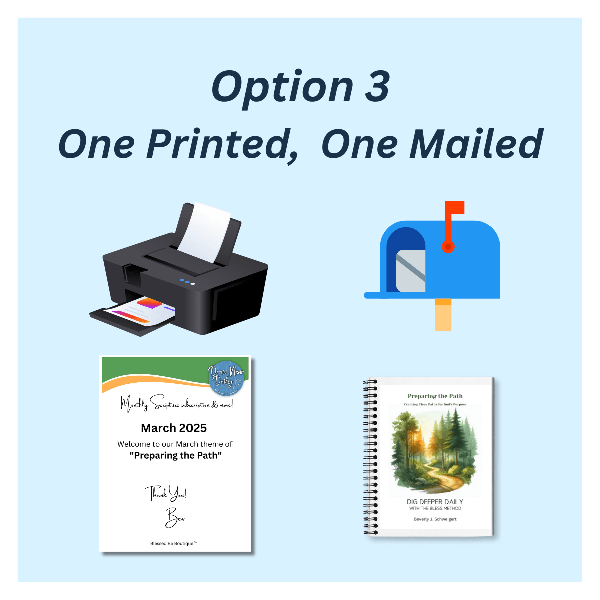 Draw Near Daily and Dig Deeper Daily Combined Subscription - Blessed Be Boutique