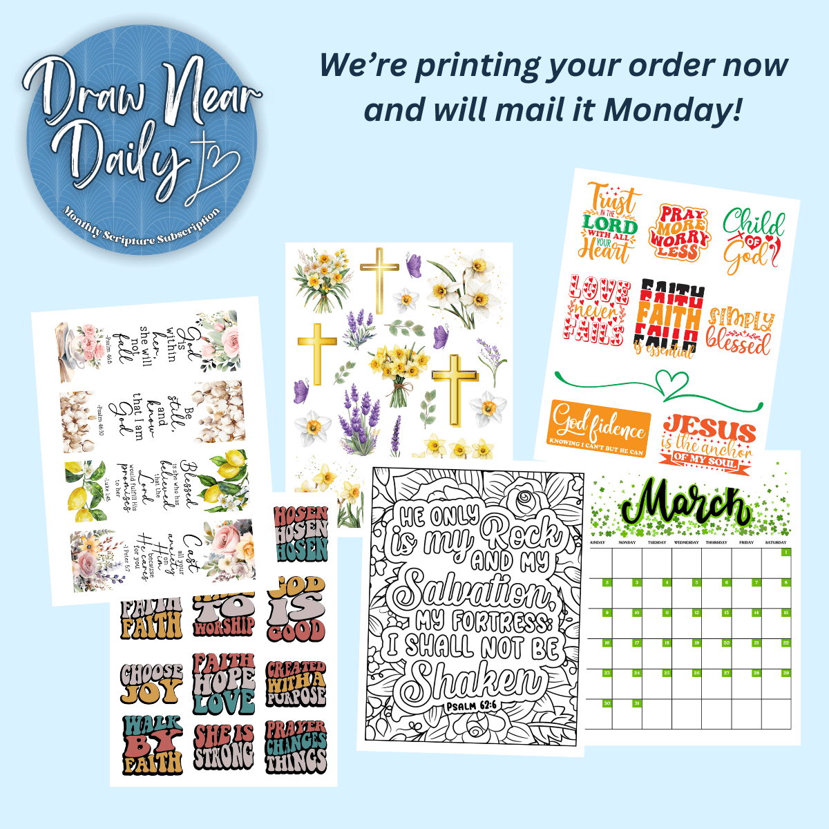 Draw Near Daily and Dig Deeper Daily Combined Subscription - Blessed Be Boutique