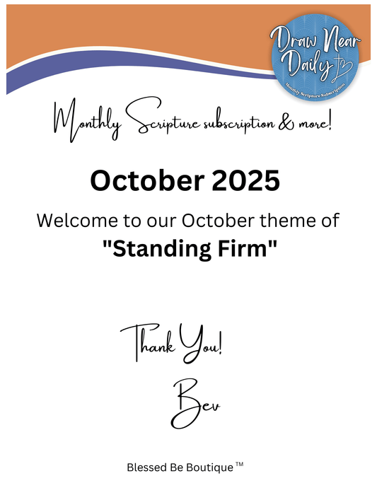 Draw Near Daily Christian Scripture Digital Download Previous Issues - Blessed Be Boutique