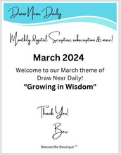 Load image into Gallery viewer, Draw Near Daily Christian Scripture Digital Download Previous Issues - Blessed Be Boutique