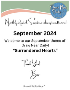 Draw Near Daily Christian Scripture Digital Download Previous Issues - Blessed Be Boutique