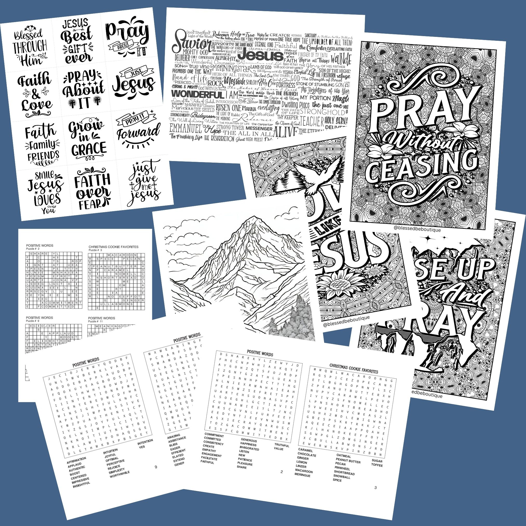 Blessed Boutique Scripture Writing.pdf Monthly Draw Near Daily Digital Christian Scripture Subscription ...