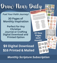 Load image into Gallery viewer, Draw Near Daily Monthly Christian Scripture Subscription! - Blessed Be Boutique