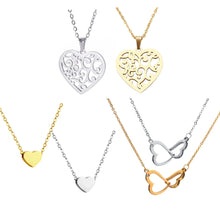 Load image into Gallery viewer, Eternal Hearts Stainless Steel Necklaces - Blessed Be Boutique
