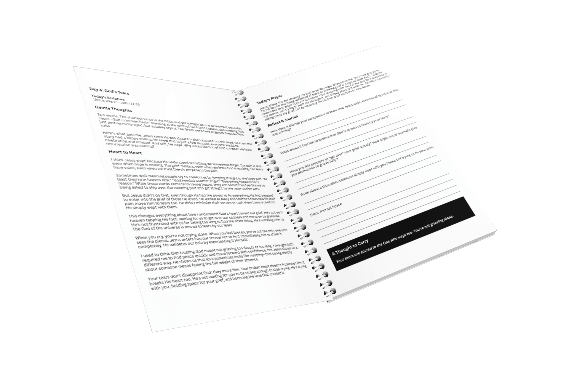 Finding Hope in the Valley: A Devotional Journey Through Grief - Blessed Be Boutique