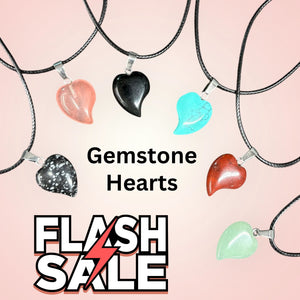 Flash Sale Mystery Gemstone Heart Pendant Grab Bag - Blessed Be Boutique