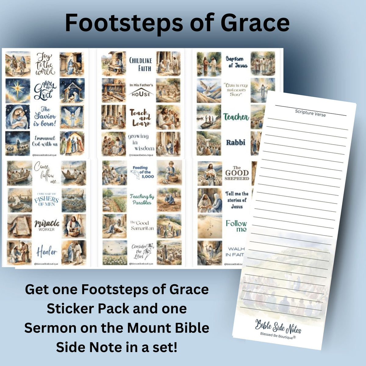 Footsteps Infaith Footsteps of Faith – Blessed Be Boutique