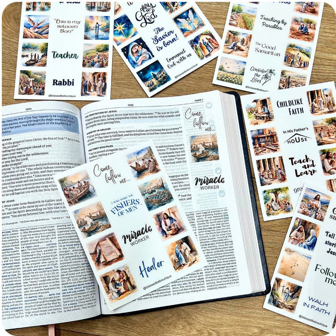 Footsteps of Faith Sticker Packs - Blessed Be Boutique