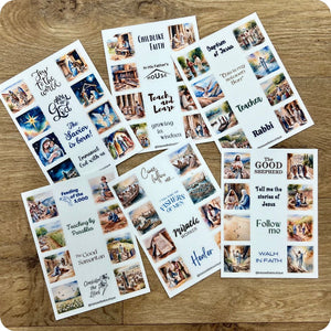 Footsteps of Faith Sticker Packs - Blessed Be Boutique