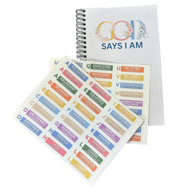 God Says I Am: Embrace Who You Were Created to Be Devotional Journal - Blessed Be Boutique