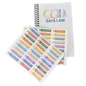 God Says I Am: Embrace Who You Were Created to Be Devotional Journal - Blessed Be Boutique