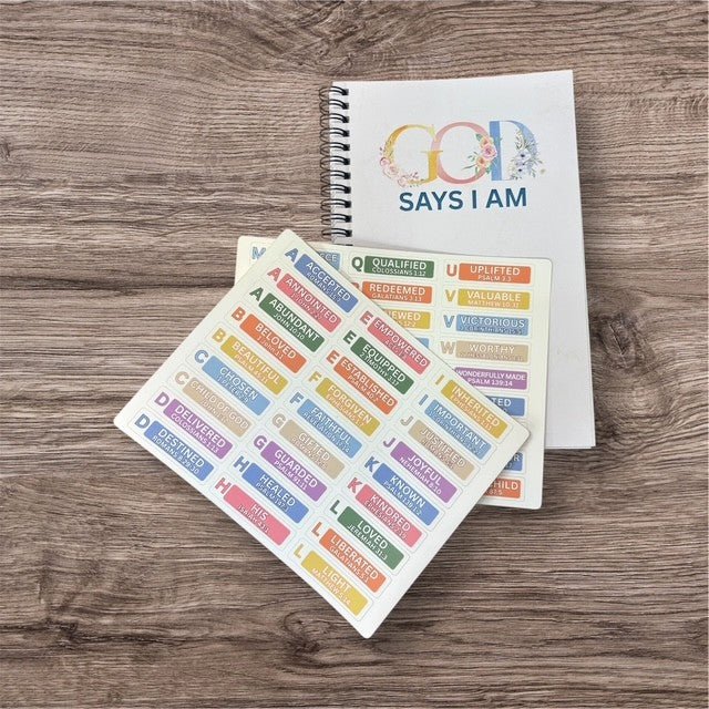 God Says I Am: Embrace Who You Were Created to Be Devotional Journal - Blessed Be Boutique