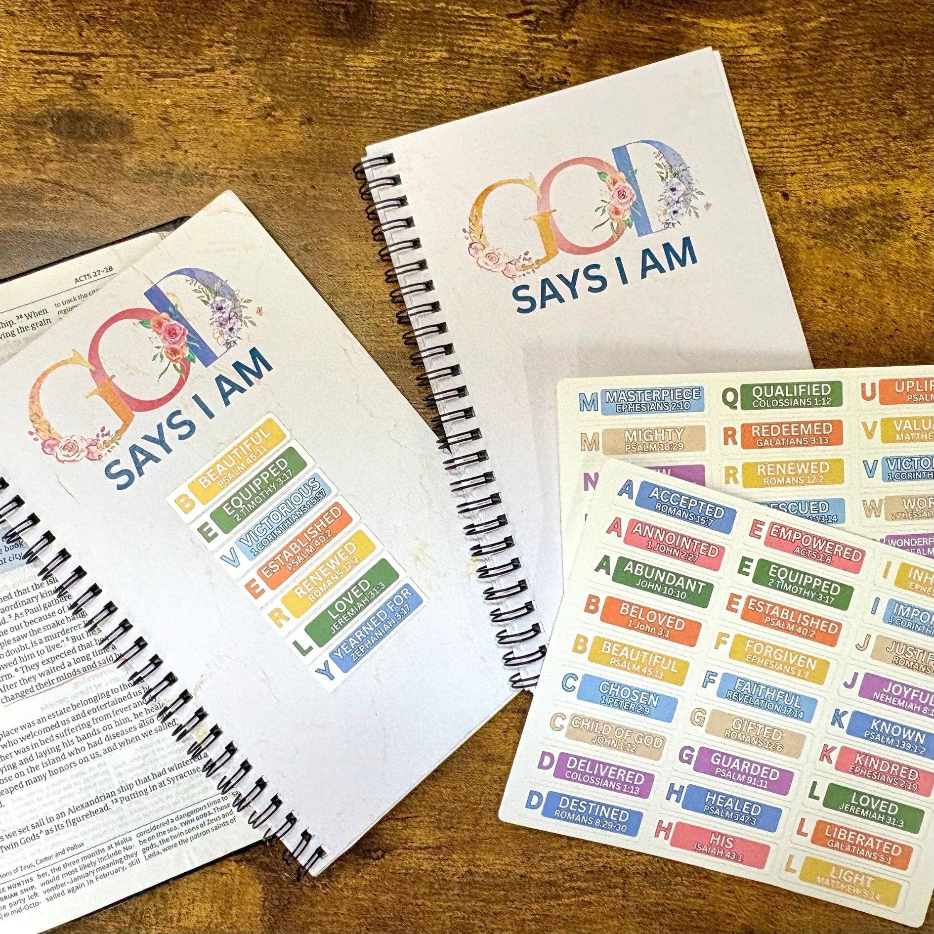 God Says I Am: Embrace Who You Were Created to Be Devotional Journal - Blessed Be Boutique