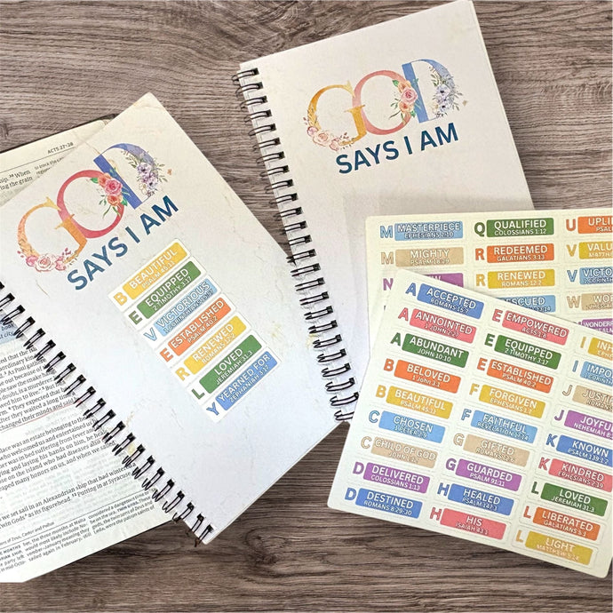 God Says I Am: Embrace Who You Were Created to Be Devotional Journal - Blessed Be Boutique