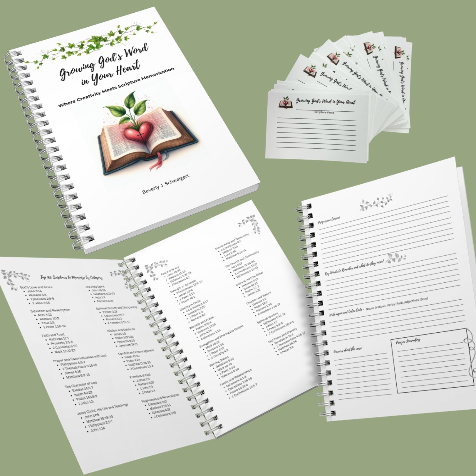 Blessed Boutique Scripture Writing.pdf Growing God's Word in Your Heart Scripture Memorization Journal Kit ...