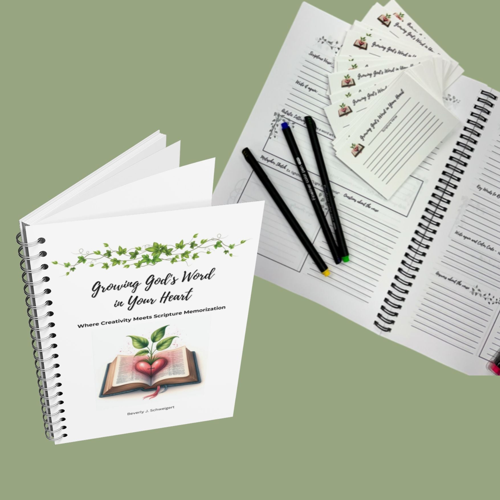 Growing God's Word in Your Heart Scripture Memorization Journal Kit - Blessed Be Boutique