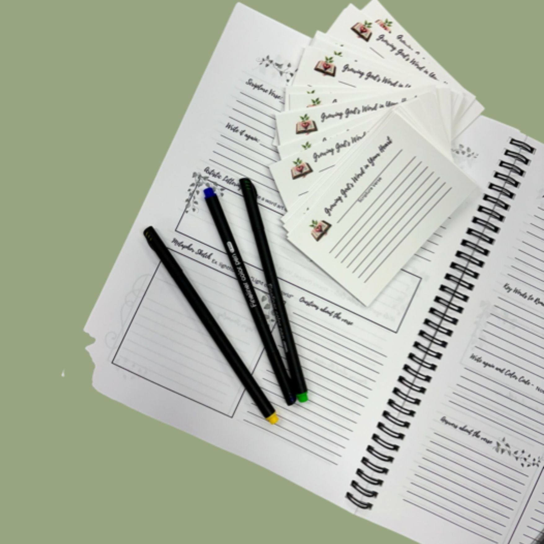 Blessed Boutique Scripture Writing.pdf Growing God's Word in Your Heart Scripture Memorization Journal Kit ...