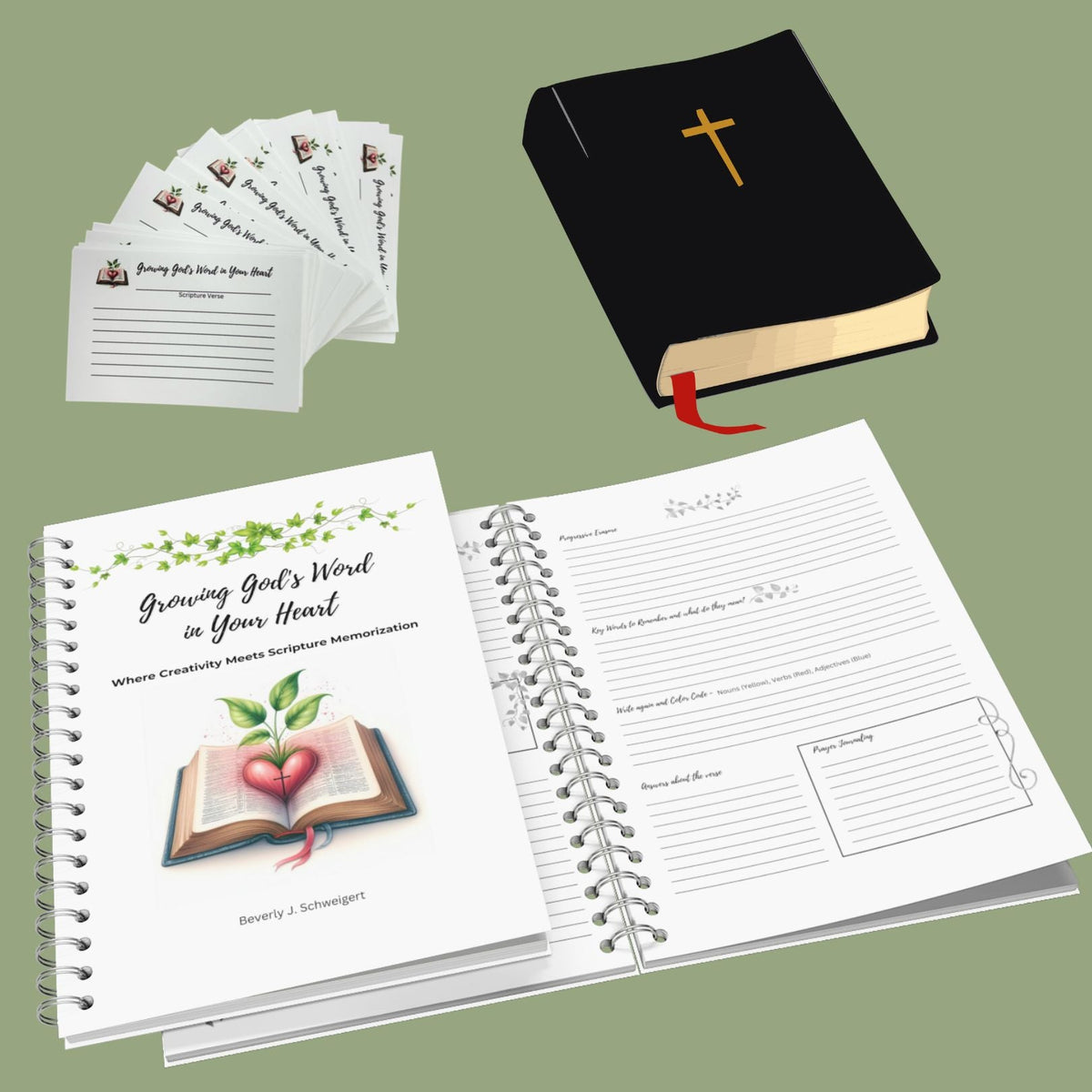 Blessed Boutique Scripture Writing.pdf Growing God's Word in Your Heart Scripture Memorization Journal Kit ...