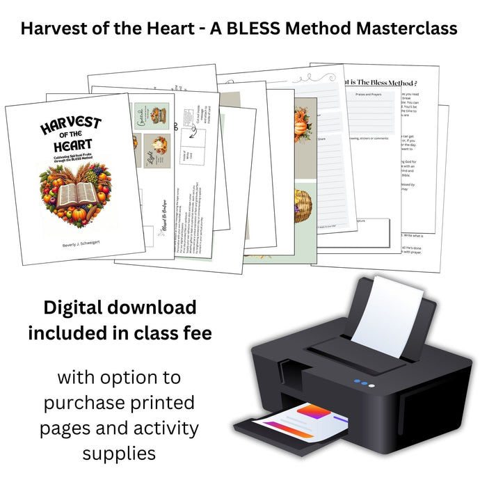 Harvest of the Heart - A BLESS Method Masterclass - Blessed Be Boutique