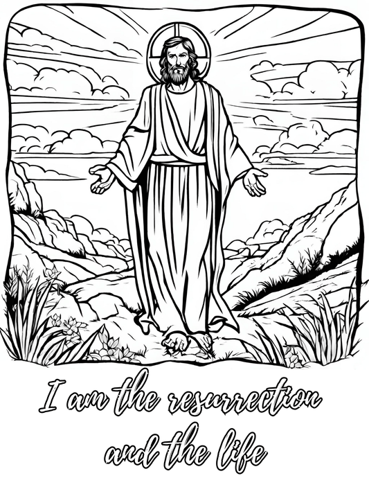 I am the Resurrection - April 1 - Blessed Be Boutique