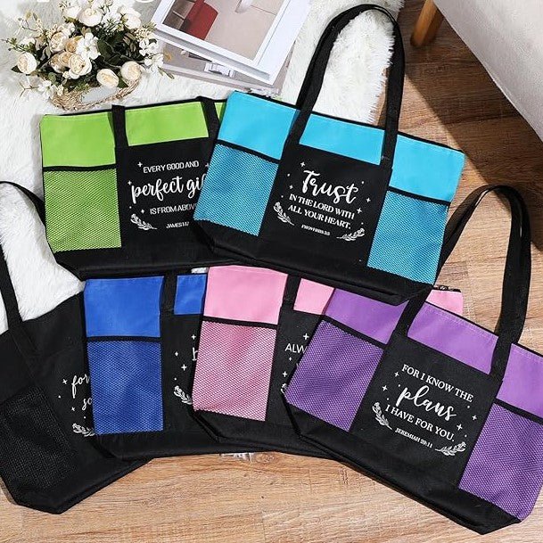Inspirational Christian Tote Bags - Blessed Be Boutique