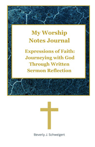 My Worship Notes Journal - Blessed Be Boutique