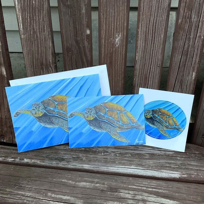 Original Artwork Gift Sets (Greeting Card, Postcard, & Sticker) - 7 Design Choices - Blessed Be Boutique