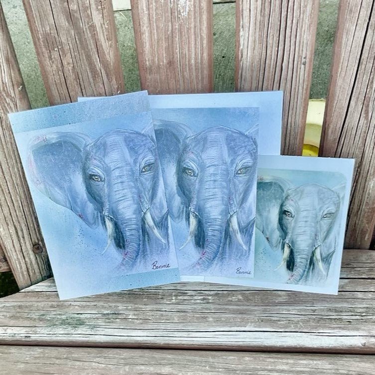 Original Artwork Gift Sets (Greeting Card, Postcard, & Sticker) - 7 Design Choices - Blessed Be Boutique