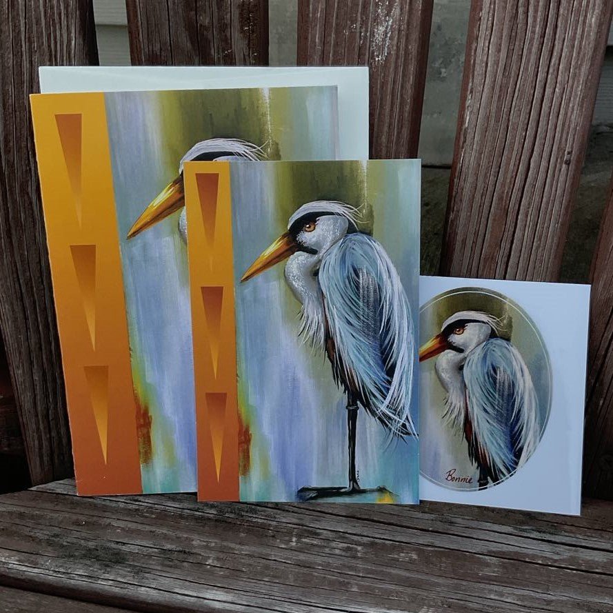 Original Artwork Gift Sets (Greeting Card, Postcard, & Sticker) - 7 Design Choices - Blessed Be Boutique