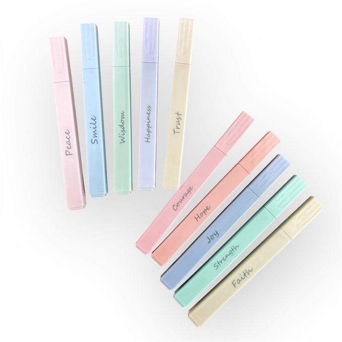 Pastel Highlighters for Bibles - Blessed Be Boutique