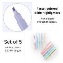 Load image into Gallery viewer, Pastel Highlighters for Bibles - Blessed Be Boutique