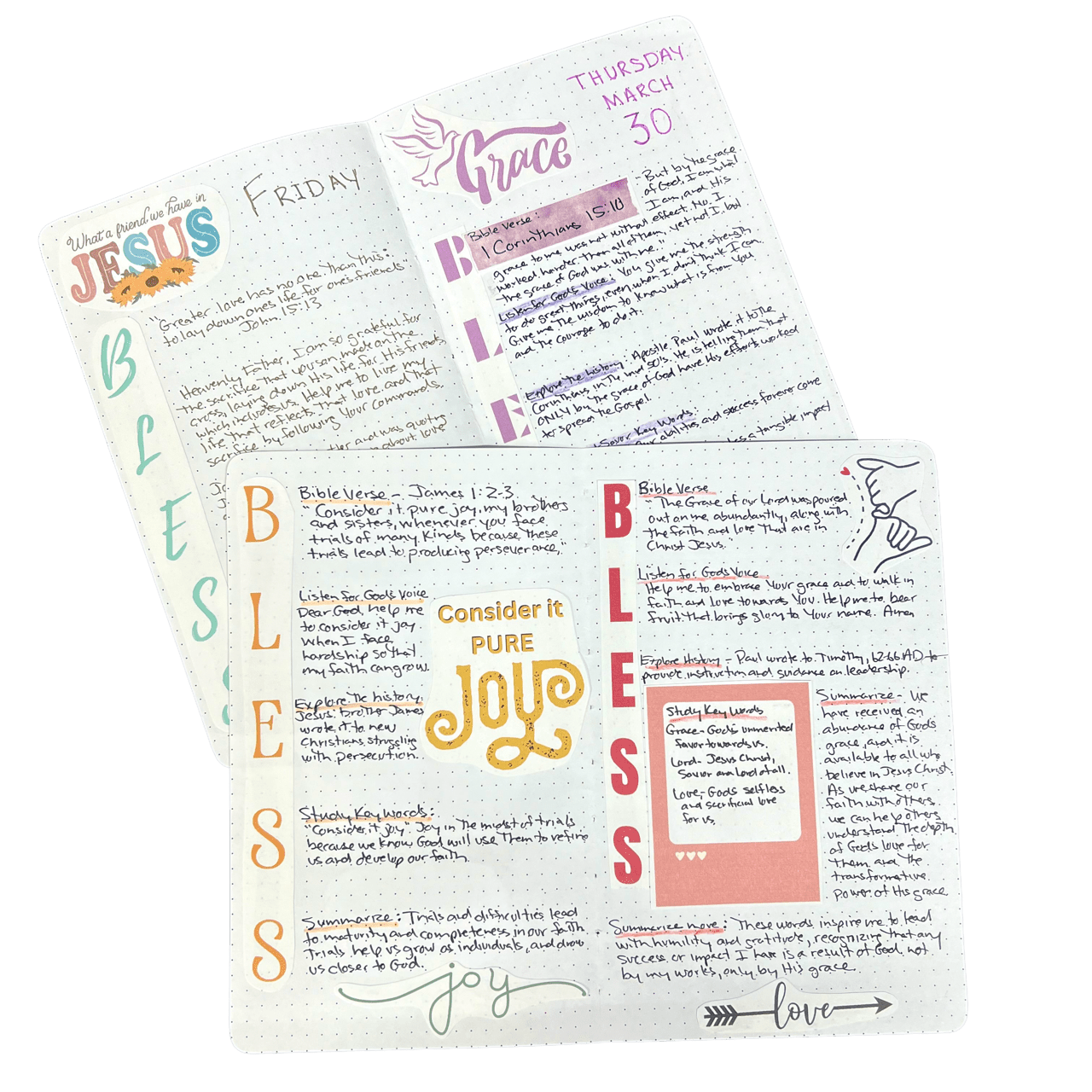 Pinners Creative Faith Journal Kit! - Blessed Be Boutique