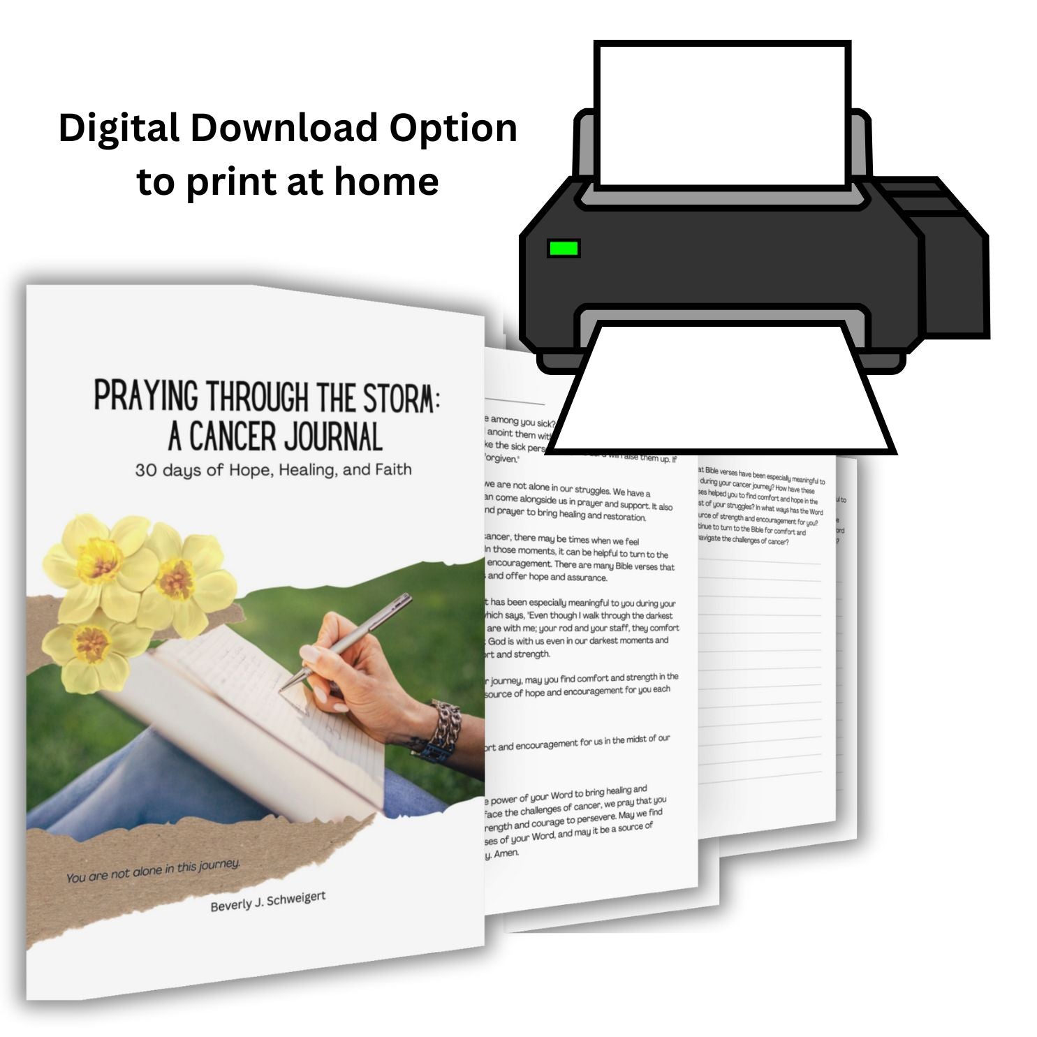 Praying Through the Storm; a Cancer Journal - Blessed Be Boutique