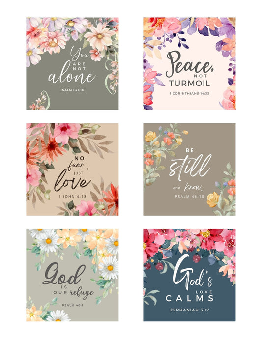 Printable Bible Verse Cards - Blessed Be Boutique