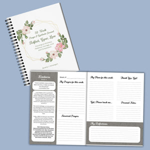 Reflect, Grow, Love; a 52 - Week Prayer and Gratitude Journal - Blessed Be Boutique