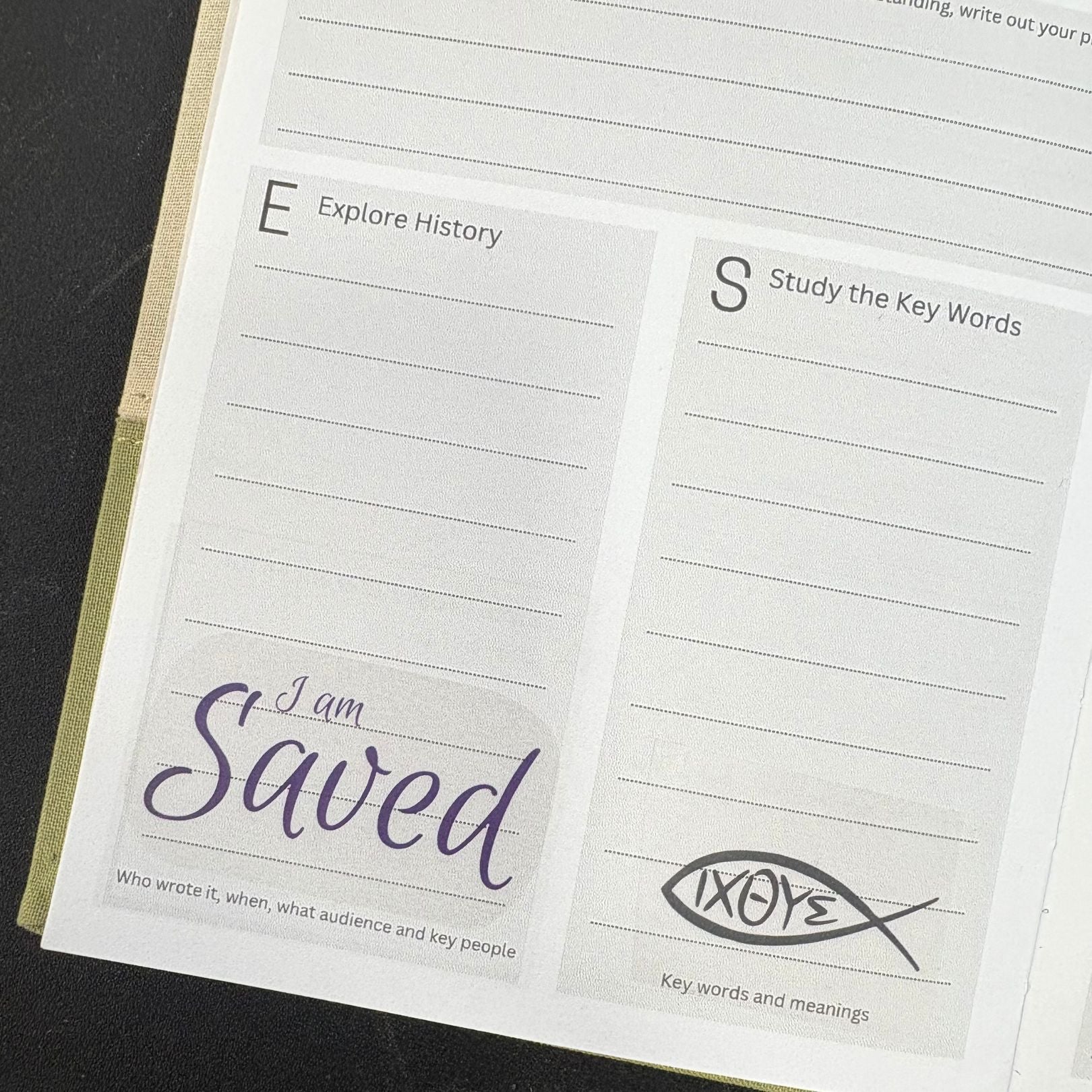 Scriptural Accents Premium PET Tape - Blessed Be Boutique