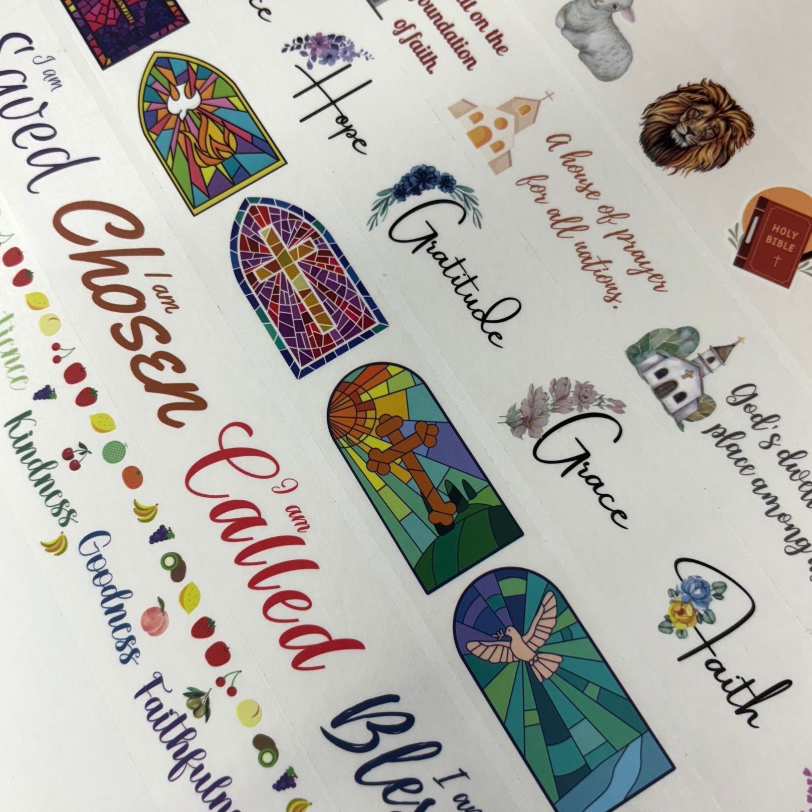 Scriptural Accents Premium PET Tape - Blessed Be Boutique