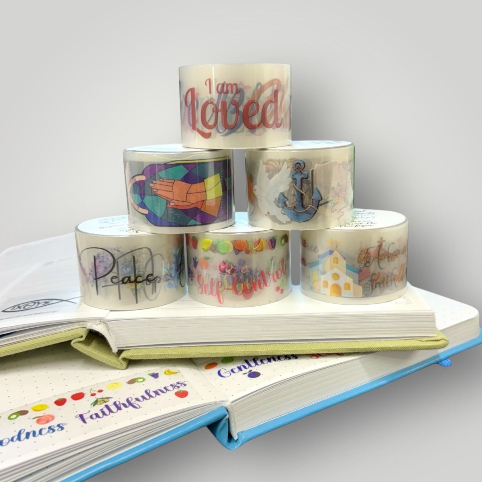 Scriptural Accents Premium PET Tape - Blessed Be Boutique