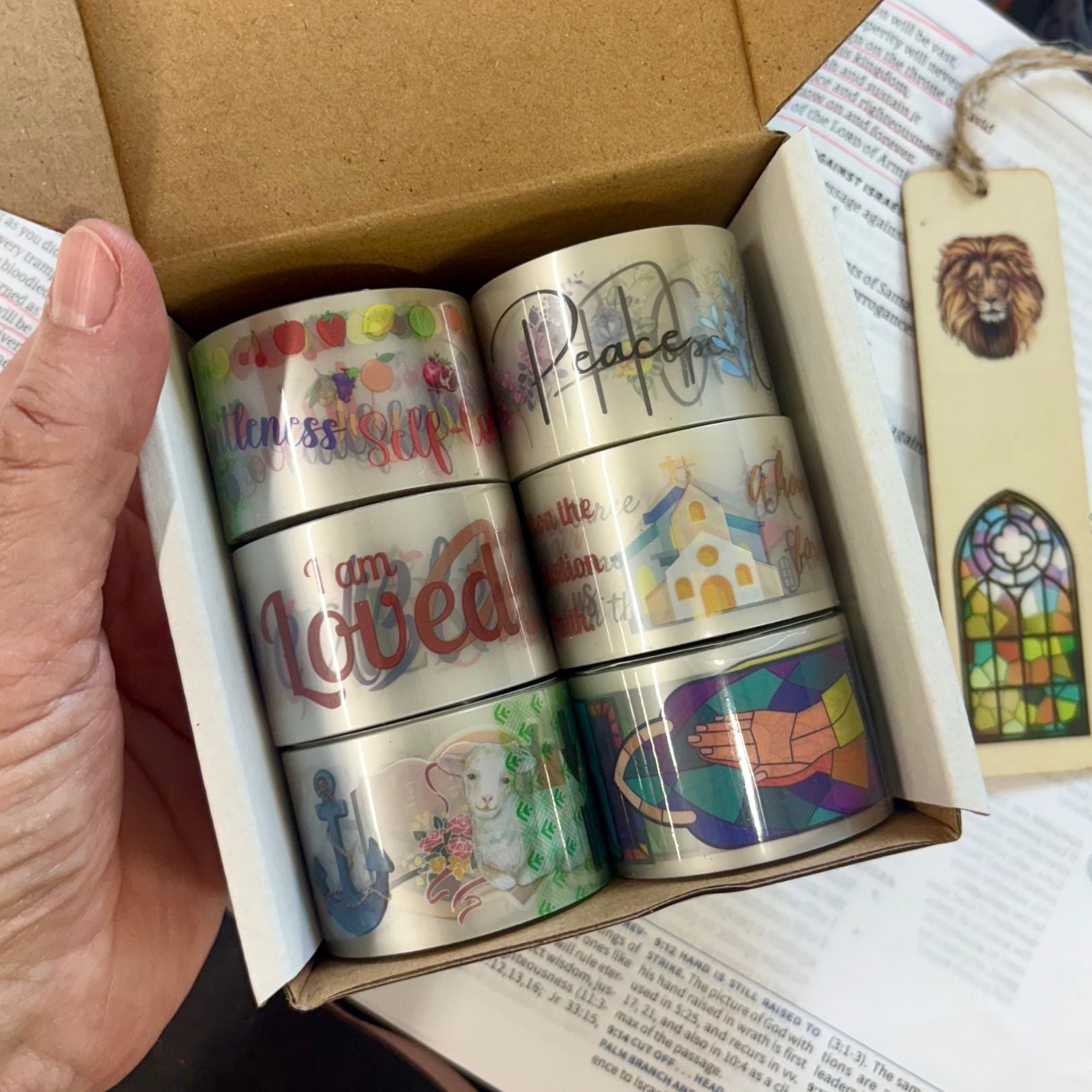 Scriptural Accents Premium PET Tape - Blessed Be Boutique