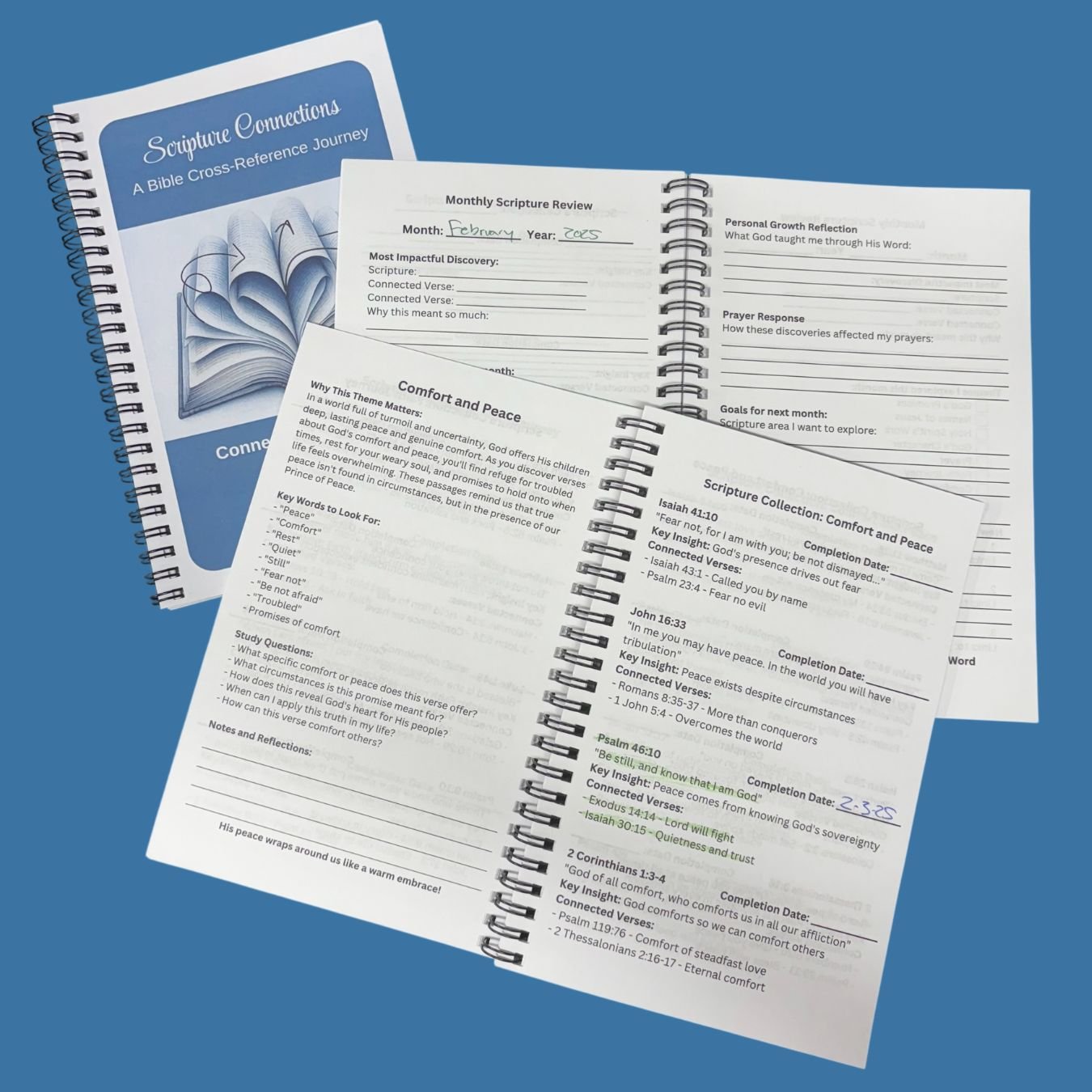 Scripture Connections - Bible Cross - Reference Journey - Blessed Be Boutique