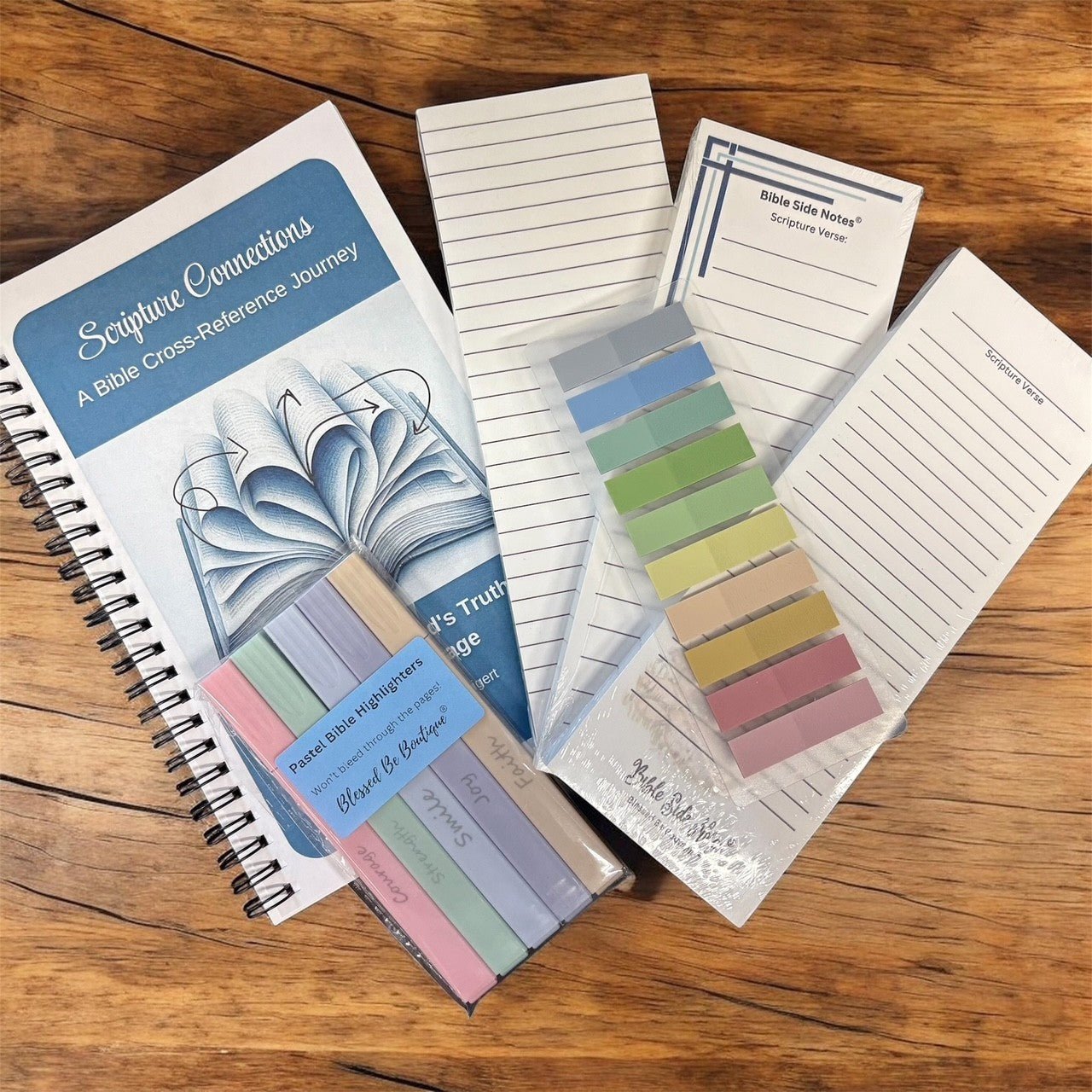 Scripture Connections - Bible Cross - Reference Journey - Blessed Be Boutique