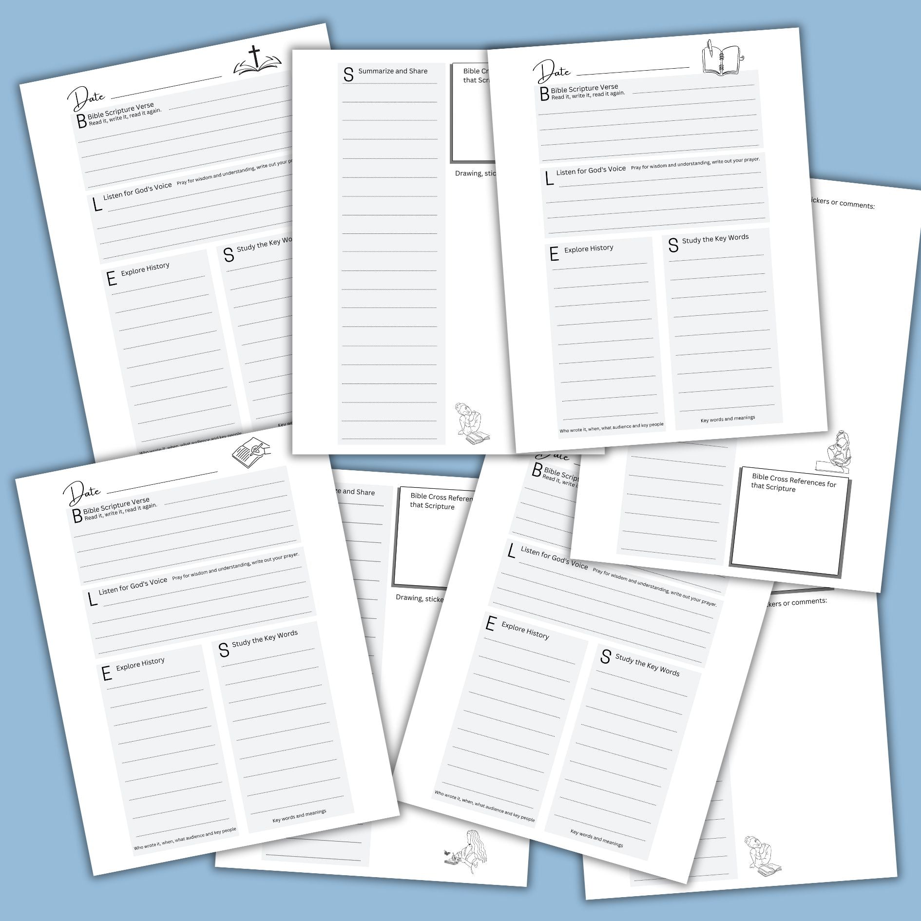 The BLESS Method Digital Download - Decorate Your Own Cover - Blessed Be Boutique