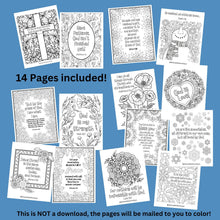 Load image into Gallery viewer, 2023 Winter Coloring Pages Printed - Blessed Be Boutique