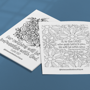2023 Winter Coloring Pages Printed - Blessed Be Boutique