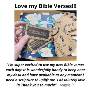 50 Bible Verses to Know - Activity Ring BONUS - Blessed Be Boutique