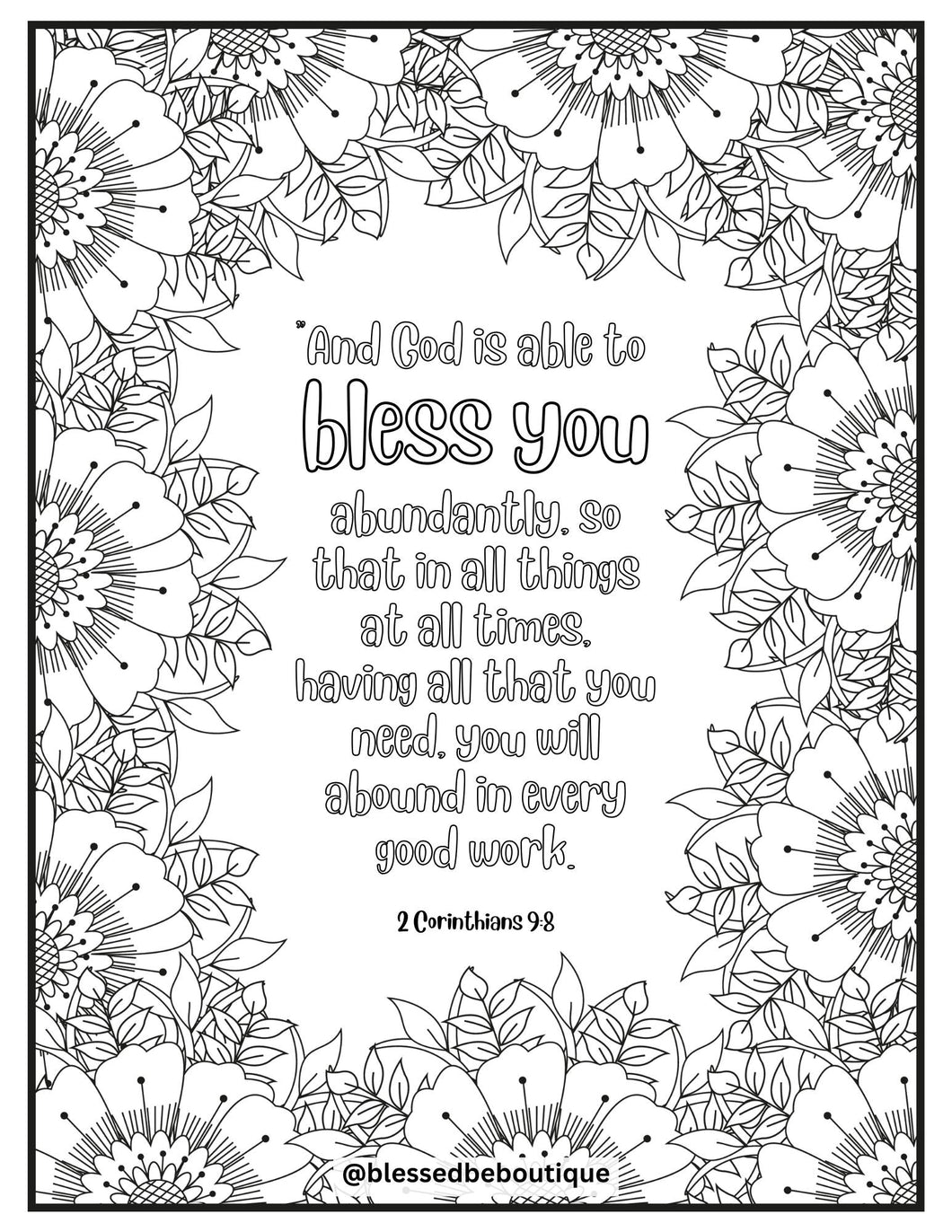Abundantly Blessed - Blessed Be Boutique