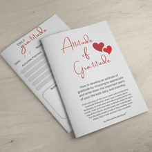 Load image into Gallery viewer, Attitude of Daily Gratitude Pages - Blessed Be Boutique